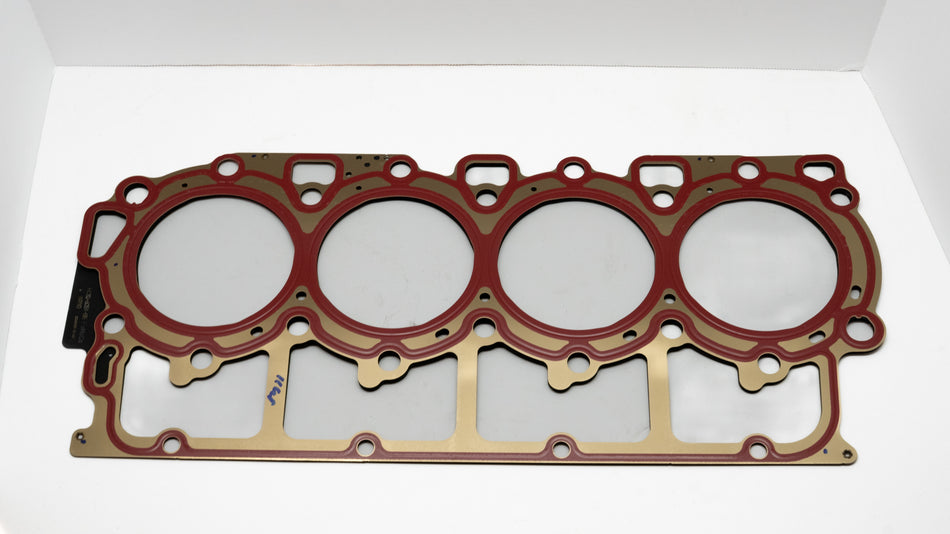 Cylinder head gasket on a white background