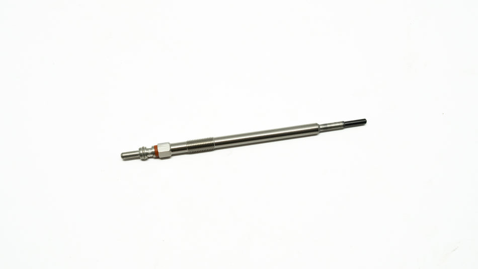 Metal shaft with a cylindrical design on a white background