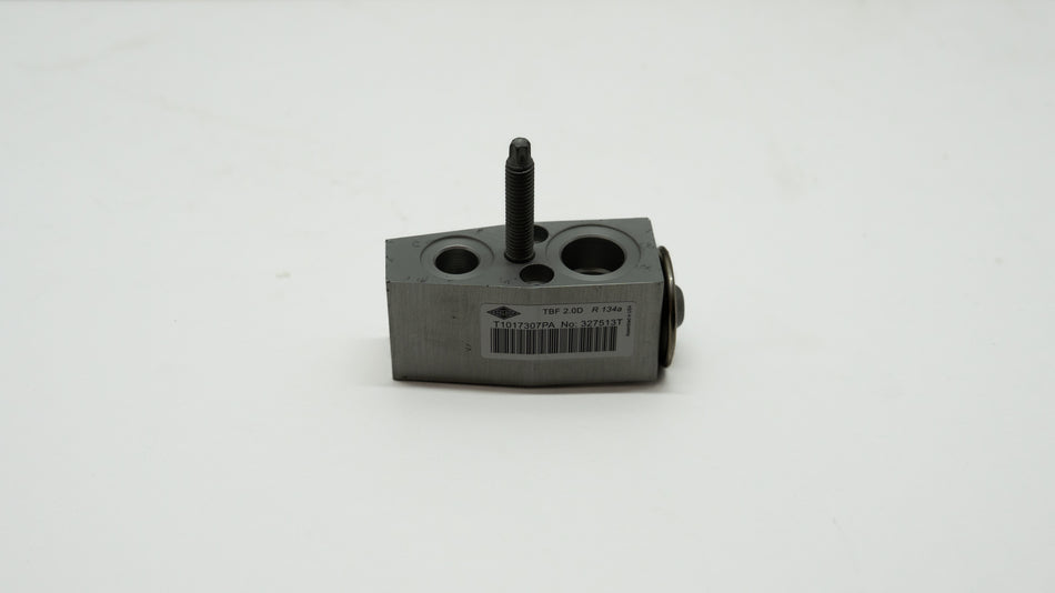 Rectangular mechanical component on a white background.